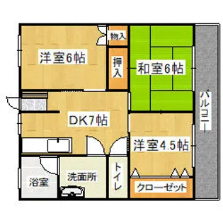 第2中村ビル【4階】の間取り