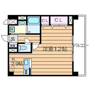 JUA【4階】の間取り