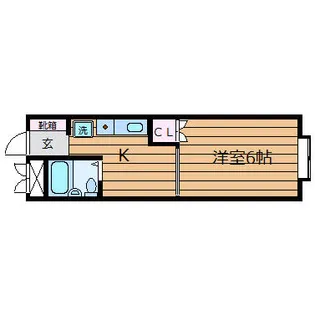 ブルーハイツNIWA【3階】の間取り