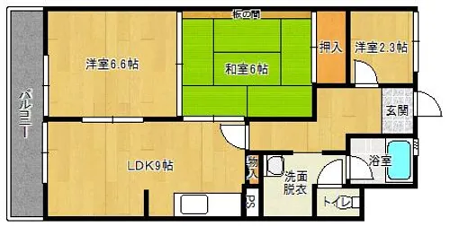 関谷ビル【203号室】の間取り