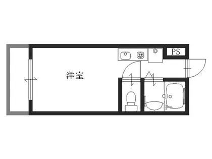 リリーフ明日香東住吉【4階】の間取り