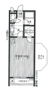 セザンヌ前芝【2階】の間取り