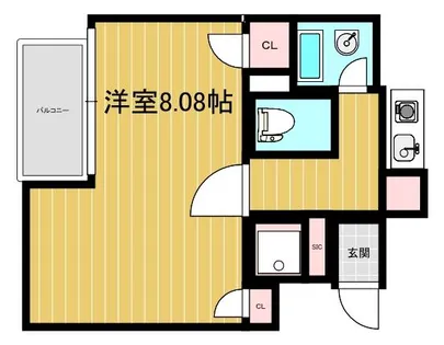 AVUNIR【407号室】の間取り