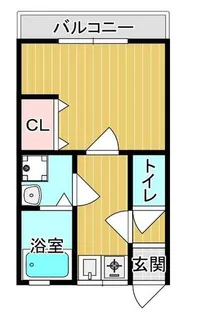 大阪府東大阪市下小阪1丁目【マンション】の間取り