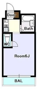 センチュリー大誠【407号室】の間取り