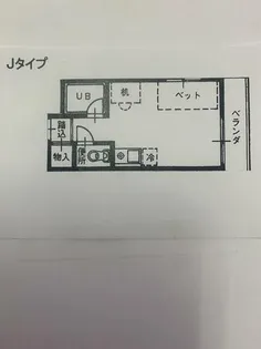 ヴィラカレッジウエストビル【315号室】の間取り