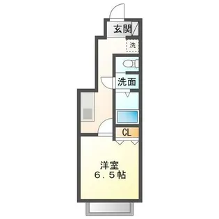 グレイスハイツ【1階】の間取り