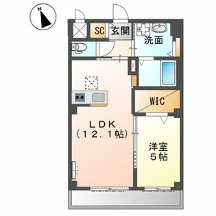 エストレージャ【1階】の間取り