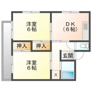 MSコーポ【711号室】の間取り