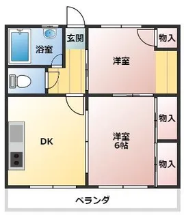 パークマンション【3階】の間取り