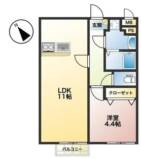 Miyabi【3階】の間取り