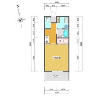 BLANCA【2階】の間取り