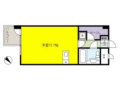 ホープ芦屋【2階】の間取り