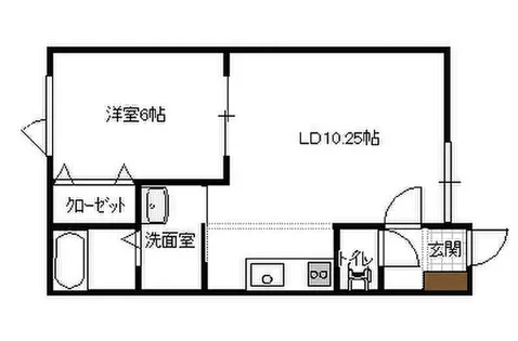 MKあすみ【102号室】の間取り