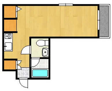 福岡県北九州市八幡東区山王2丁目【マンション】の間取り