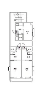 サンシャインハイツ【2階】の間取り
