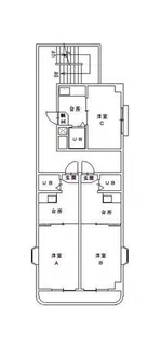 サンシャインハイツ【2階】の間取り