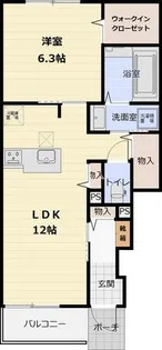 ネオ レジデンス【103号室】の間取り