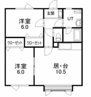 キリークMS【3階】の間取り