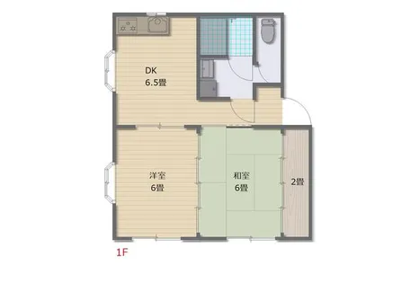 ベル・パステ【1F号室】の間取り