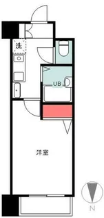 エイペックス京都新京極Ⅰ【2階】の間取り