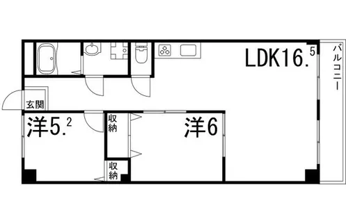 カーネ播磨町【3階】の間取り
