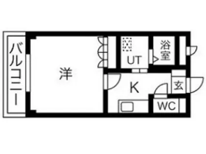 サンライズマンション【2階】の間取り
