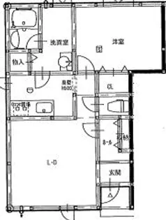 フォルトゥーナ上厚真【1階】の間取り