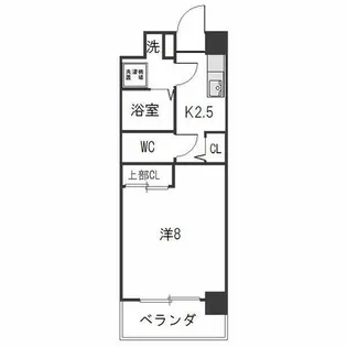 グランコート千種【1階】の間取り