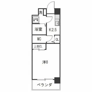 グランコート千種【1階】の間取り