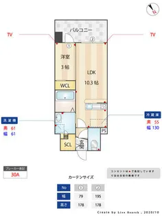 ソレイユルヴァン博多駅南【902号室】の間取り