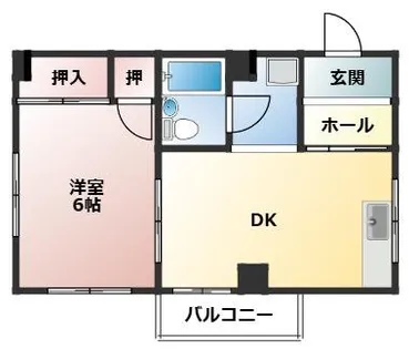 パティオ園田【303号室】の間取り