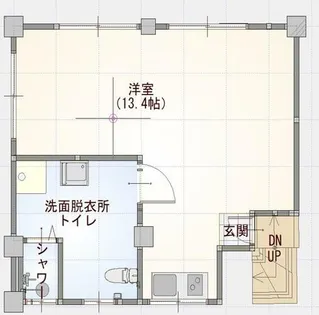 上筒井ビル【301号室】の間取り