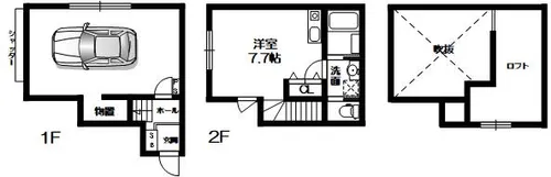 大阪府箕面市稲5丁目【アパート】の間取り