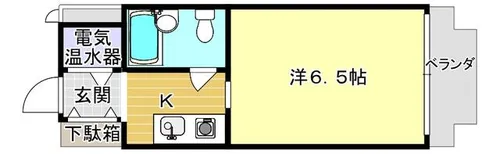 ライオンズマンション京都烏丸【304号室】の間取り