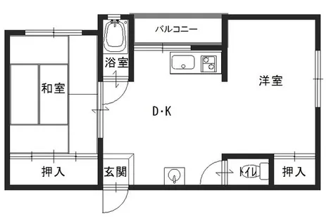 大阪府堺市北区百舌鳥梅町3丁【マンション】の間取り