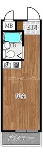 ネオダイキョー塚口【4階】の間取り