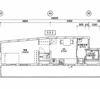 京都府京都市上京区樋之口町【マンション】の間取り