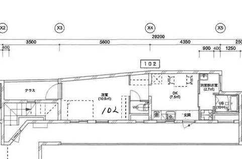 京都府京都市上京区樋之口町【マンション】の間取り