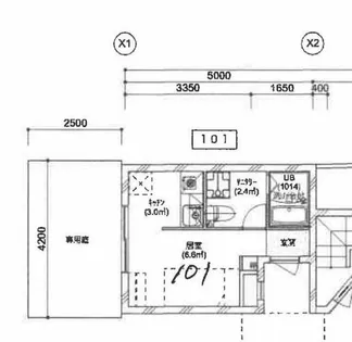 京都府京都市上京区樋之口町【マンション】の間取り