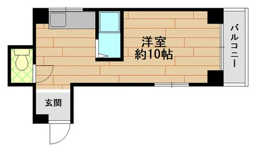 第一稲田ビル【2階】の間取り