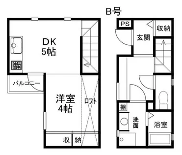 MORINOOUCHI【1階】の間取り
