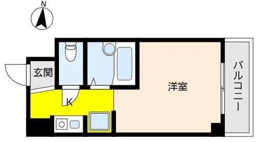 兵庫県神戸市東灘区深江南町4丁目【マンション】の間取り