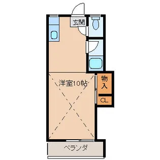 シティベールあおい【2階】の間取り
