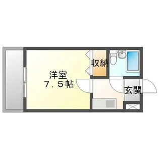 メゾン山美【31号室】の間取り