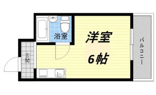 グリーンシティー21【4階】の間取り