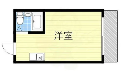 プレアール中宮【1階】の間取り