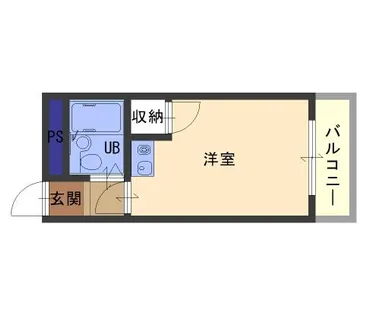 大阪府大阪市淀川区三国本町2丁目【マンション】の間取り