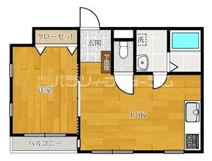 兵庫県西宮市青木町【アパート】の間取り