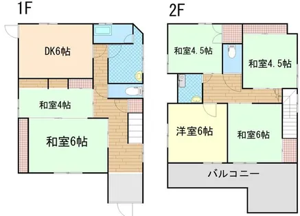 兵庫県南あわじ市沼島【一戸建】の間取り